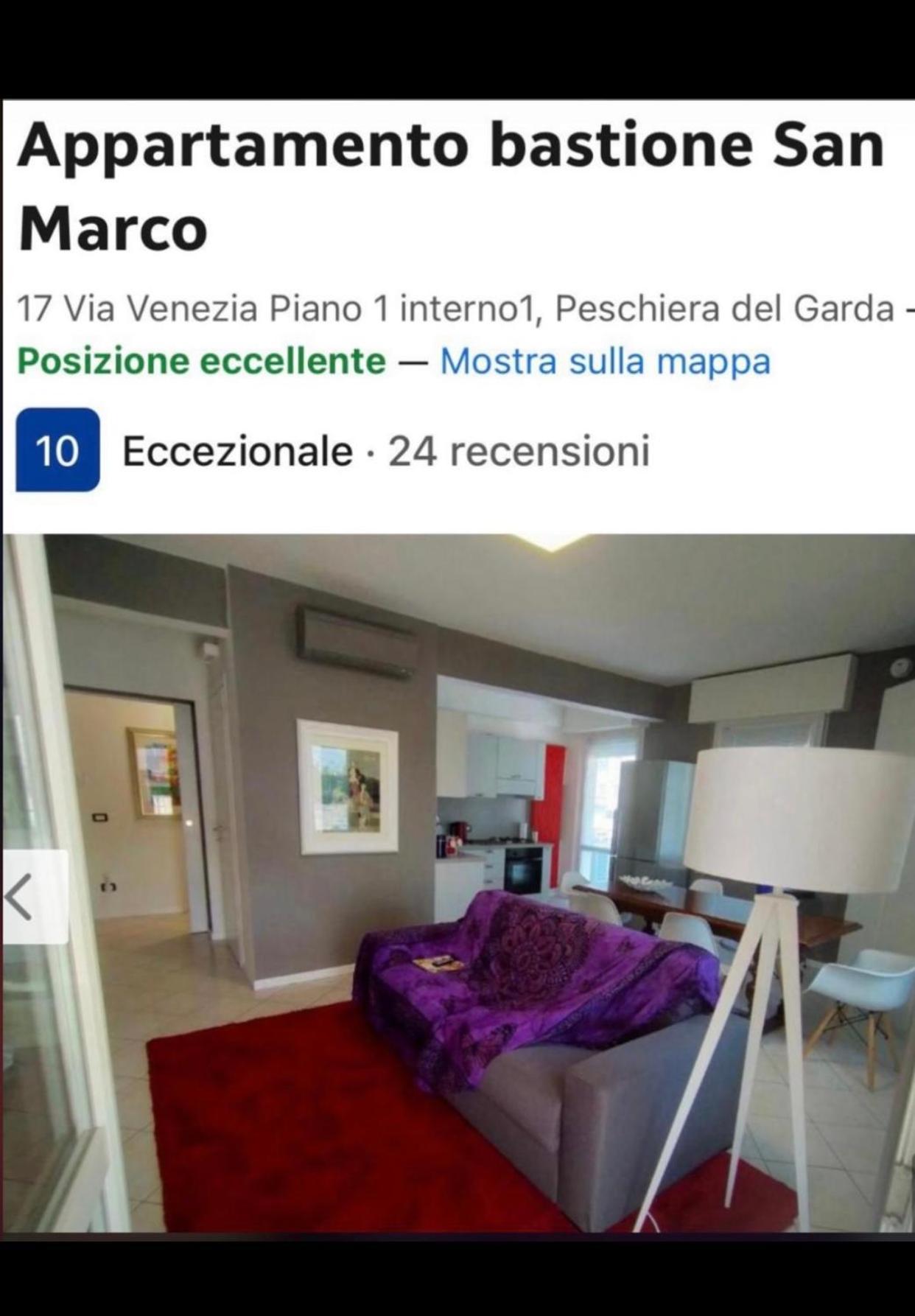 Appartamento Bastione San Marco 페스키에라델가르다 외부 사진